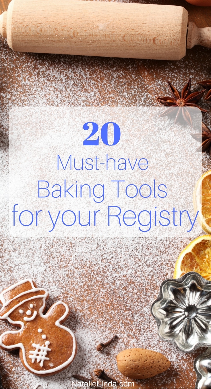 These baking tools are perfect for adding to your wedding registry list, and they make an excellent gift for the bride and groom!