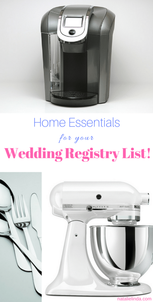 20 Must-Have Items For Your Wedding Registry List - Natalie Linda