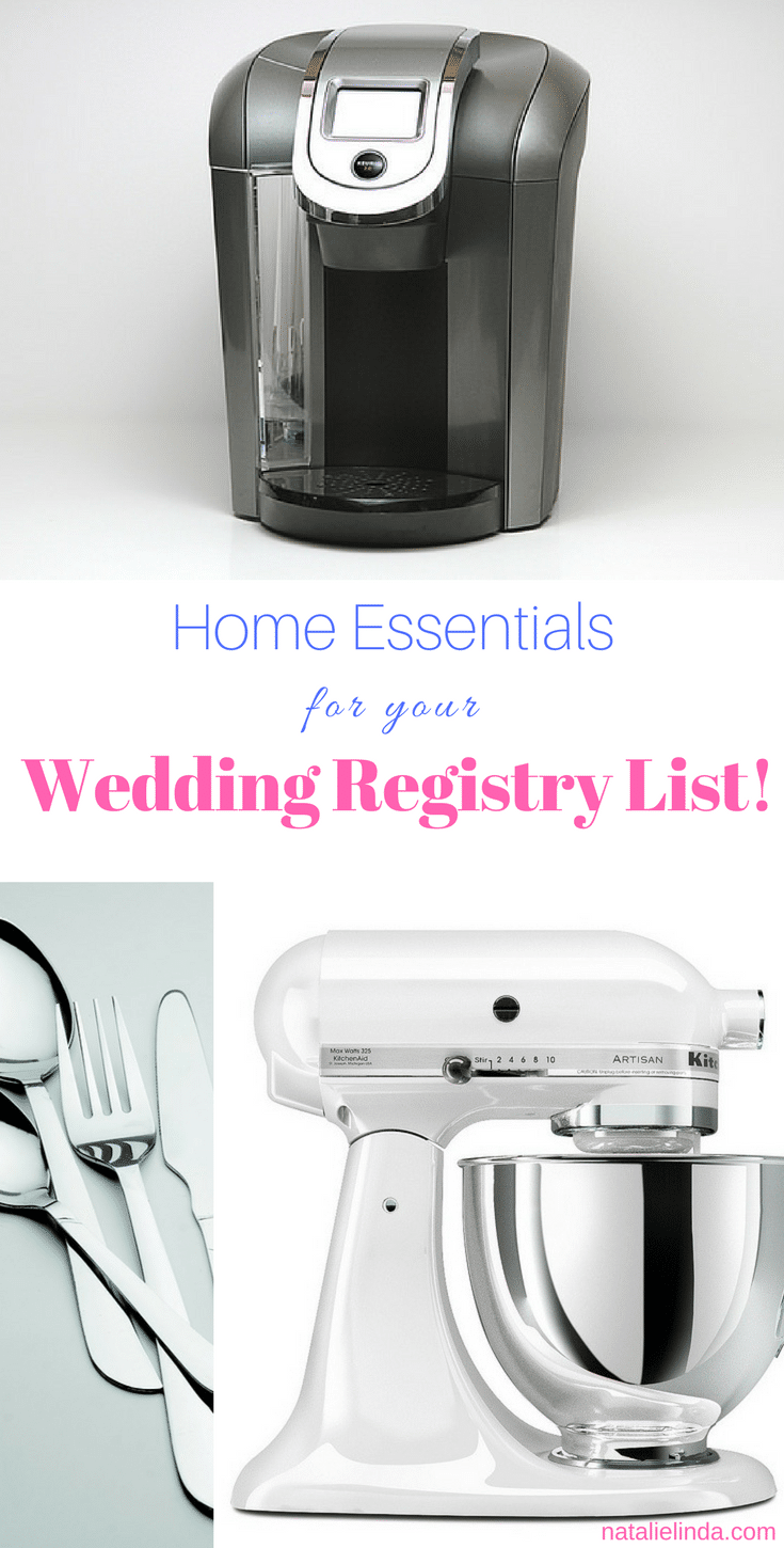 Must-Have Items on Your Wedding Registry!